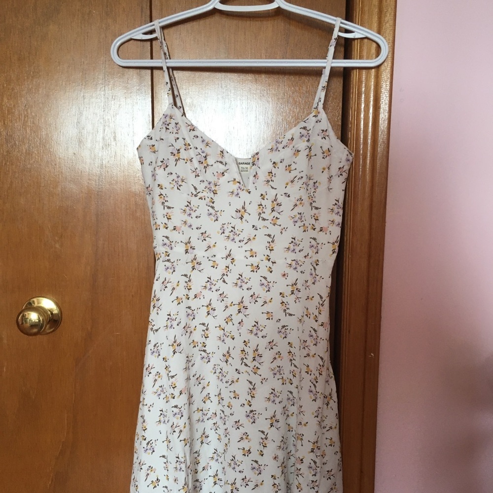 Garage bustier cami mini dress